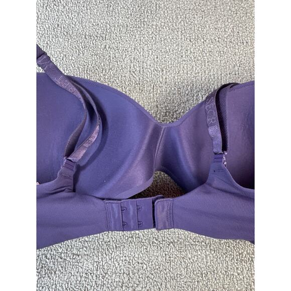 Victoria's Secret Bra T-Shirt Lightly Lined Wireless Purple Size 32DD - Picture 6 of 9